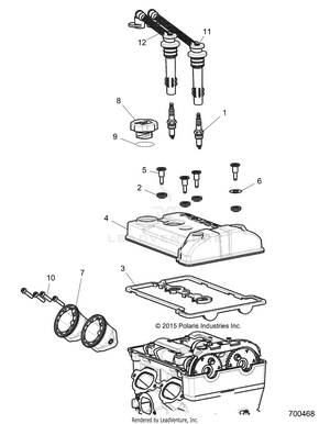 Engine, Throttle Body And Valve Cover - Z19vpl92ak/bk/ar/br/am/bm (700468) Schematic
