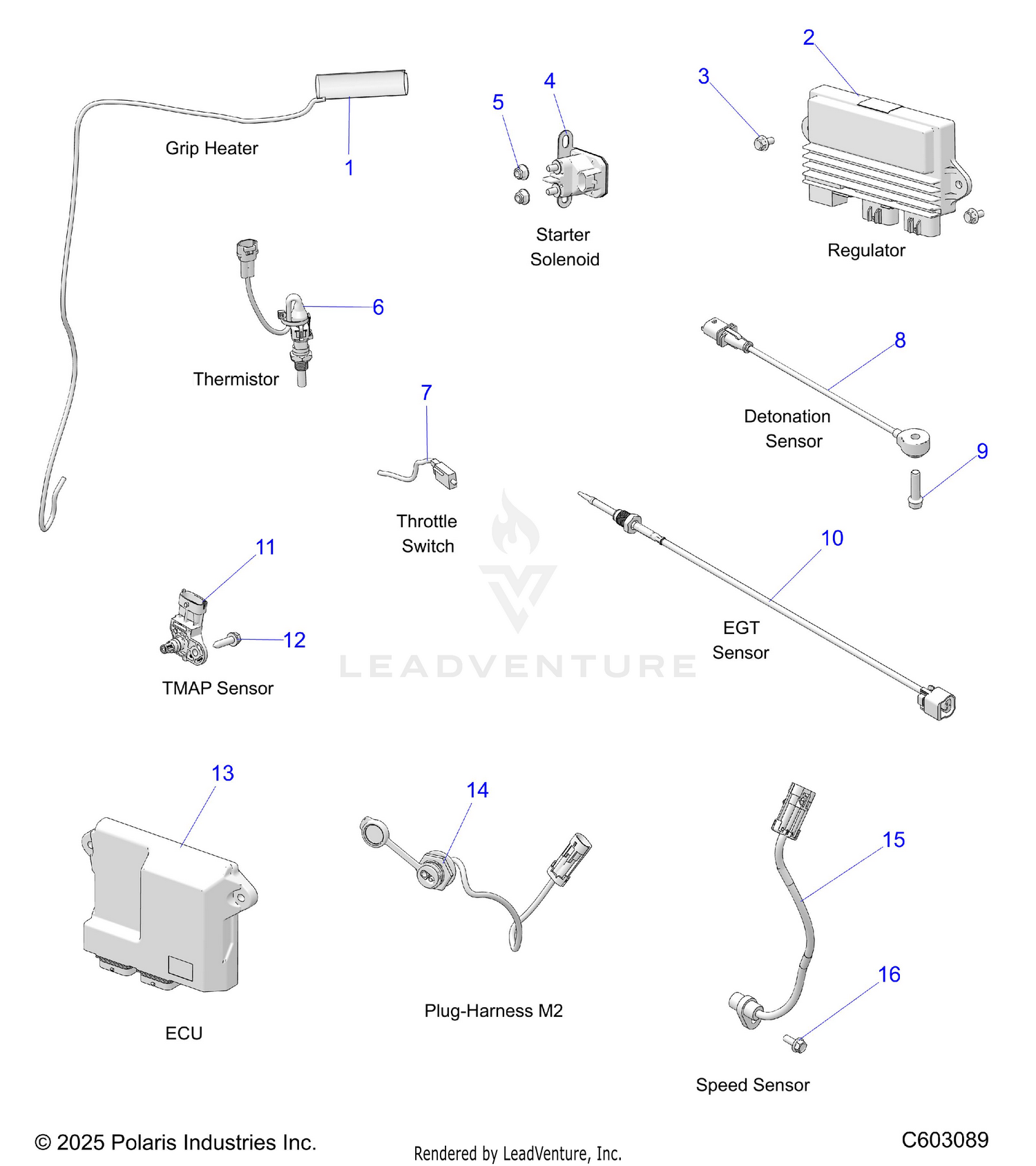 ELECTRICAL, COMPONENTS - S26TDZ8MS (C603089)