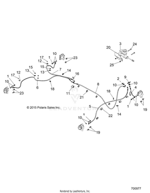 Brakes, Lines And Master Cylinder - R18rve99nx (700977) Schematic