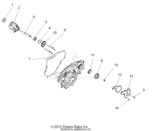 Engine, Oil Pump And Water Pump - Z14vh76ac/ad/eai/eak/eaj/eal/eaw (49rgroilpump13rzr) Schematic