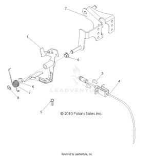 Engine, Throttle Pedal - R11vh76/vy76 All Options (49rgrthrottlepedal11rzrs) Schematic