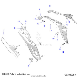 Body, Rear Fenders - Z21r4e92ag/as/bg/bs (c0704028-1) Schematic