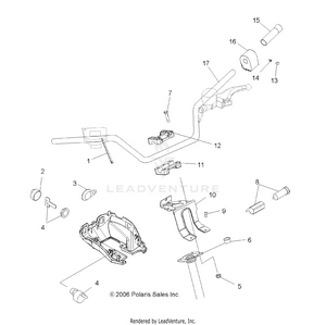 Handlebar And Controls - A07mh68ax/ay/az (49atvhandlebar07700) Schematic