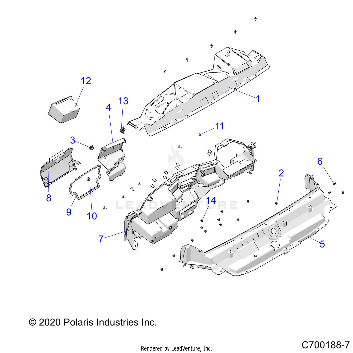 BODY, DASH - G22GAE99A4 (C700188-7)