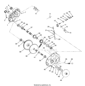 Gearcase Scrambler W957840 (4927252725c009) Schematic