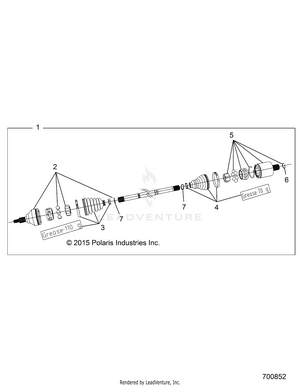 Drive Train, Front Half Shaft - R16rtm87al (700852) Schematic