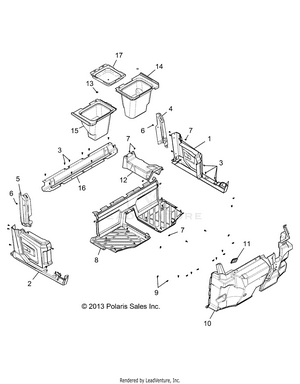 Body, Floor, Front - R16rva57a1/b1/e57a9/b9 (49rgrfloor15fscrwf) Schematic