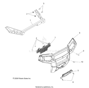 Body, Front Bumper - R10vh76 All Options/vy76az (49rgrbumper09rzri) Schematic