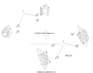 Brakes, Caliper Mounting - R16rt_87 All Options (49rgrcalipermtg13900xp) Schematic