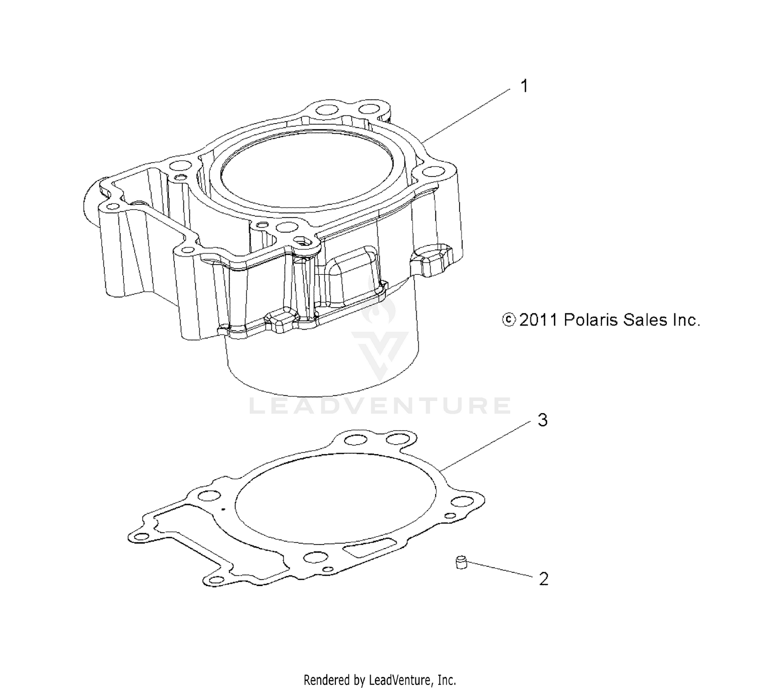 ENGINE, CYLINDER - D24M4A57B4/G57B4/U57B4/W57B4 (49RGRCYLINDER12RZR570)
