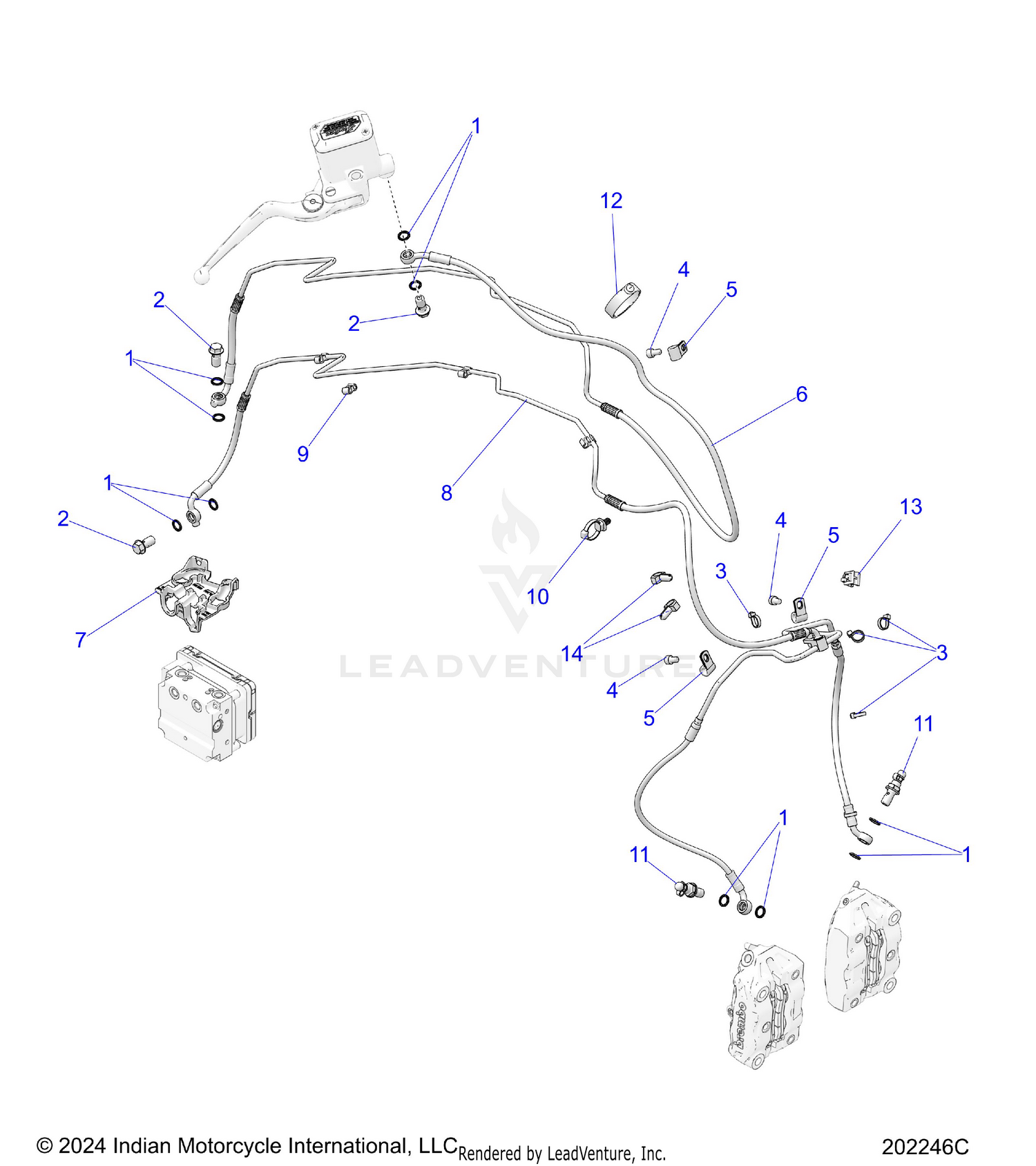 Assembly diagram