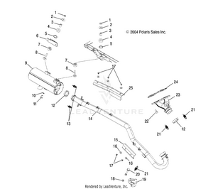 Exhaust System - A06mh68aa/ad/af (4994199419a11) Schematic