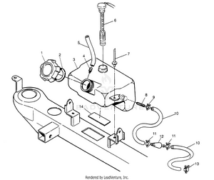 Oil Tank Assembly 6x6 300 W948730 (4926792679a012) Schematic