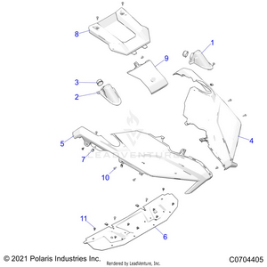 Body, Hood - Z21r4e92ag/as/bg/bs (c0704405) Schematic