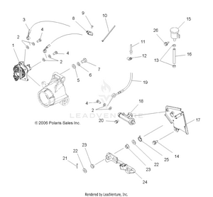 Brake, Foot - A07mh68ax/ay/az (49atvbrakerr800efi) Schematic