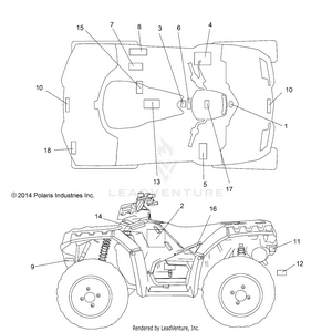 Body, Decals - A15sxe85as/am/a85aa/ac/aj (49atvdecal15850sp) Schematic