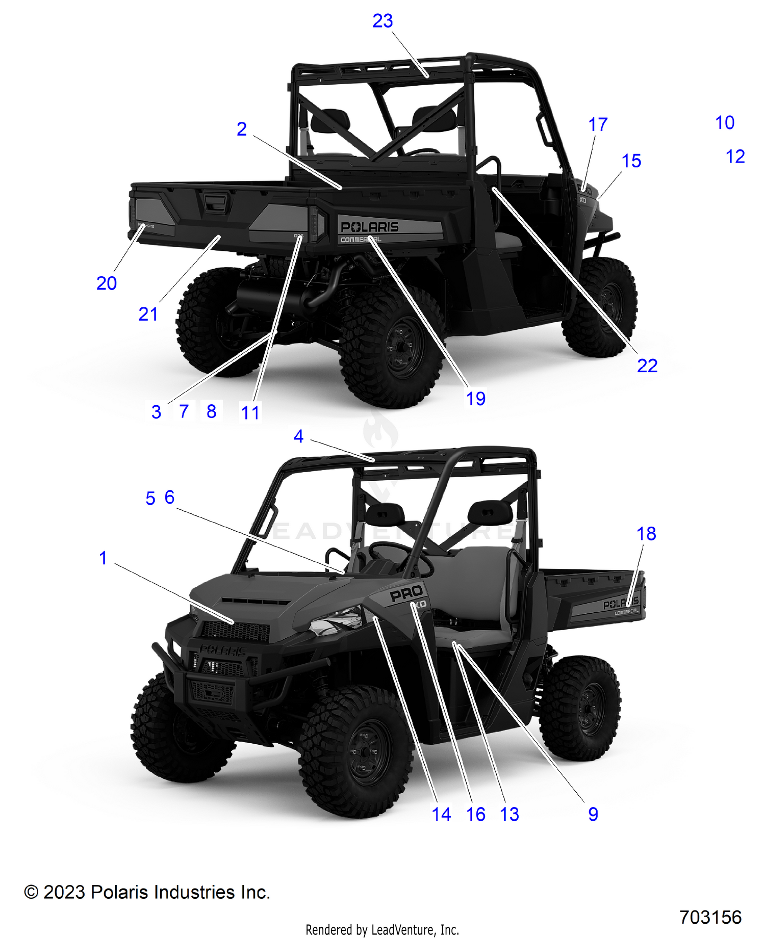 BODY, DECALS - D24P2A99A4/B4/E99A4/F99A4/G99A4/U99A4/B4/V99A4/W99A4/Y99A4 (20PROXDCREWDECAL)