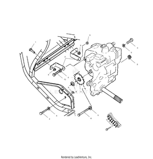 Gearcase Mounting - A99bg38ca (4949664966c001) Schematic