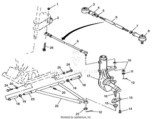 A-arm/strut Mounting - A99ba38ca (4949534953b005) Schematic