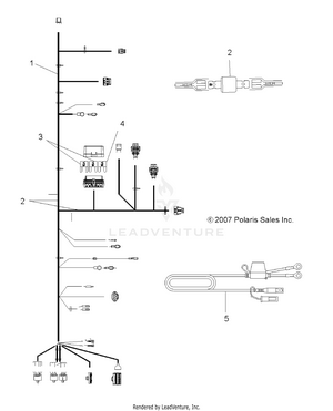 Electrical, Harnesses - A08lh46aq/ax/az (49atvharness08sp400) Schematic