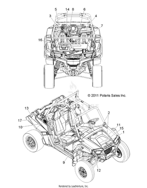 Body, Decals - R12jt87ab/ad/as/aw/9eaw (49rgrdecal12rzrxp900) Schematic