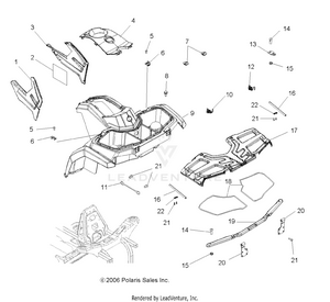 Cab, Front - A07lb27aa/ac/lh27aa/ab/ac/ad/al (49atvcab07hawk) Schematic