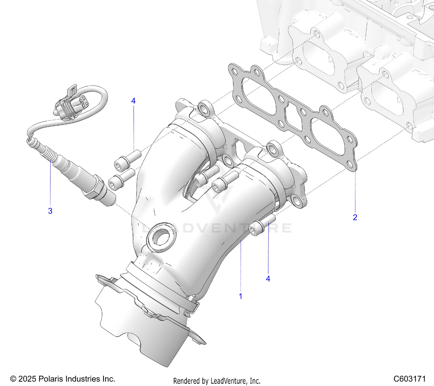 ENGINE, MANIFOLD - S26AJE9FSL/AJN9FSL/FSM (C603171)