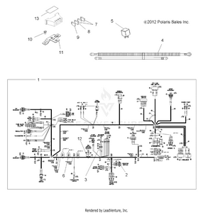 Electrical, Harnesses - A14mb46th (49atvharness13sp400) Schematic