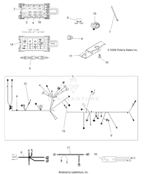 Electrical, Harness - A10zx85ak/al/as/at/ax (49atvharness10spxp850) Schematic
