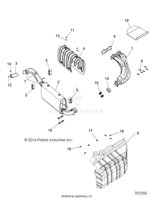 Engine, Exhaust - R17rt_87 All Options (701055) Schematic