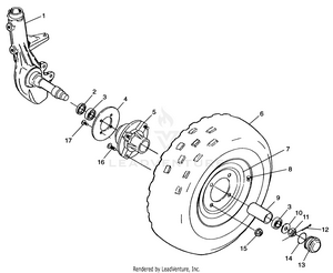 Front Wheel - A99ba38ca (4949534953b003) Schematic