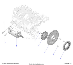 Engine, Starter Schematic