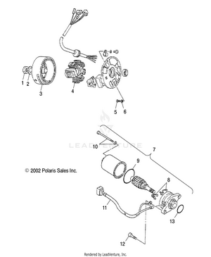 Generator/starting Motor - A03fa09ca/cc/cd (4978857885c02) Schematic