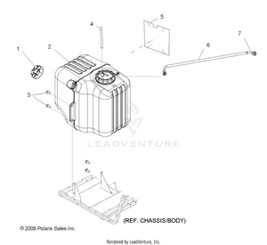 Body, Fuel Tank Asm. - R09wh68ac/ag/ah/al/ar/az (49rgrfuel097004x4) Schematic