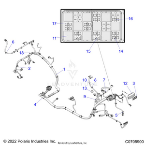 Electrical, Wire Harness - Z22s1e99al/bl (c700104-5) Schematic