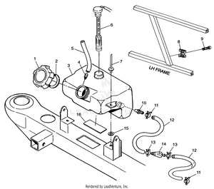 Oil Tank - A99ba38ca (4949534953b001) Schematic
