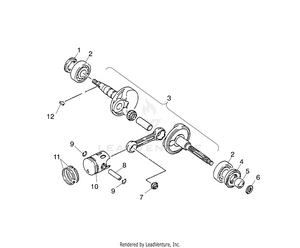 Crankshaft - A03ka09ca/cb (4983138313a04) Schematic
