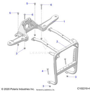 Body, Front Bumper Support - A21sxn85a4 (c102210-4) Schematic
