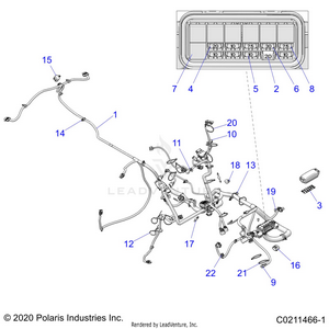 Electrical, Harness - A21sxz85an (c0211466-1) Schematic
