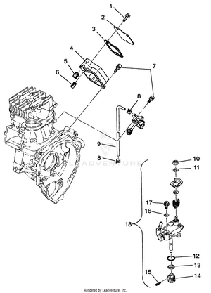 Oil Pump Scrambler W957840 (4927252725d002) Schematic