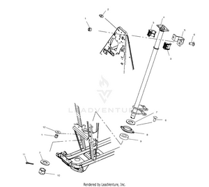 Steering Post - A01aa32ab (4963816381b008) Schematic
