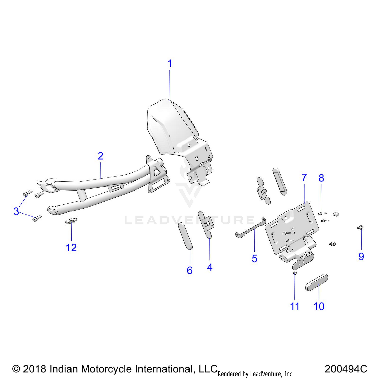BODY, REAR - N22RTT22 (200494C)