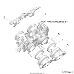 Engine, Throttle Body - Z19vge99ak/aw/bk/bw (c700106-12) Schematic