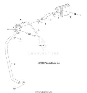 Engine, Injection, Secondary Air - R13va17aa/ab (49rgrbreather09rzr170) Schematic