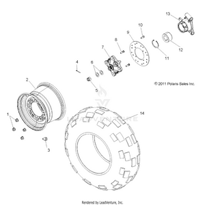 Wheels, Rear - R12vh57ad (49rgrwheelrr12rzr570) Schematic