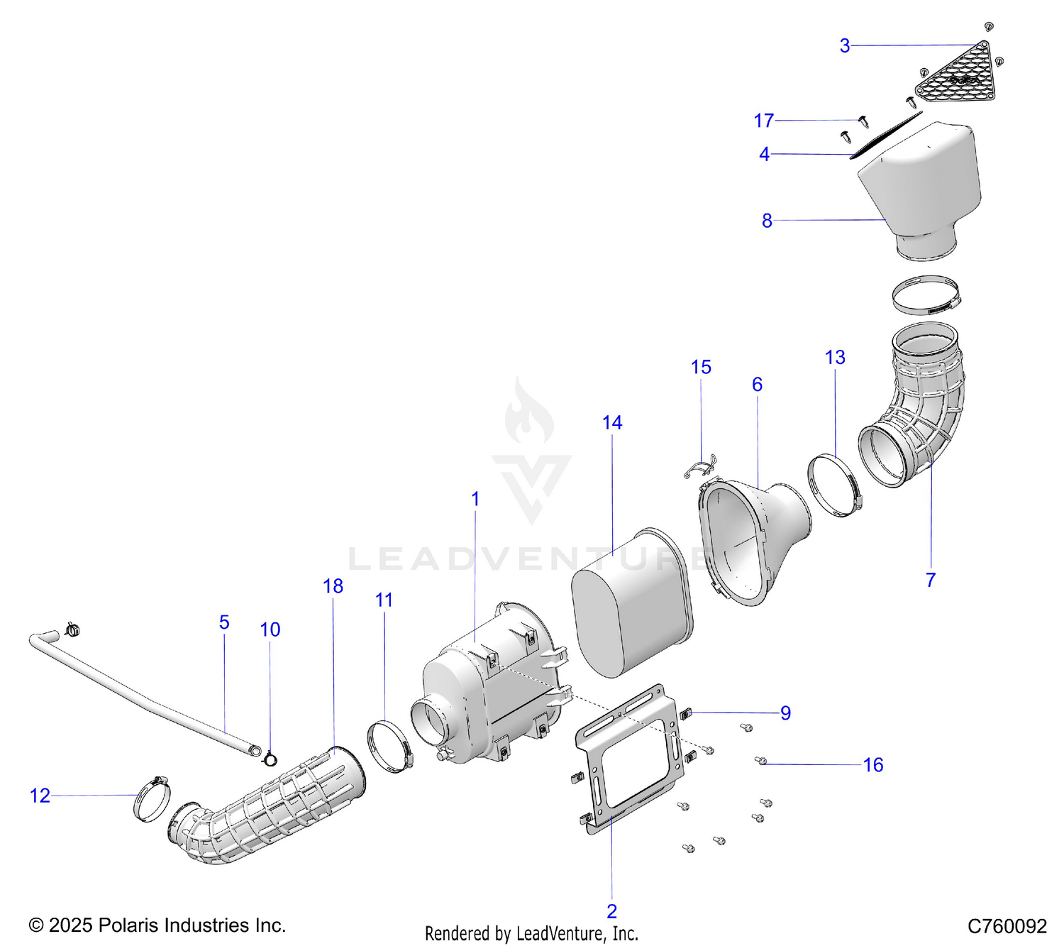 ENGINE, AIR INTAKE - Z26RRE2KAL (C0706674)