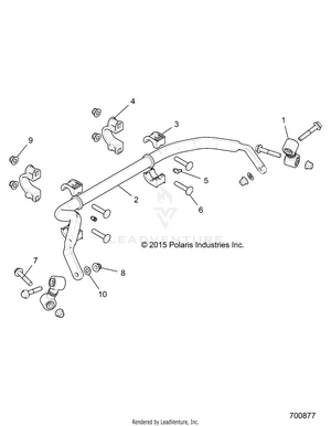 Suspension, Rear Stabilizer Bar - R16rge99a7/ae/av (700877) Schematic