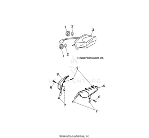 Headlight/brakelight - A04ka09ca/cb (4991329132c01) Schematic