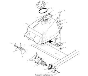 Fuel Tank - A02cg25ca (4969856985a09) Schematic
