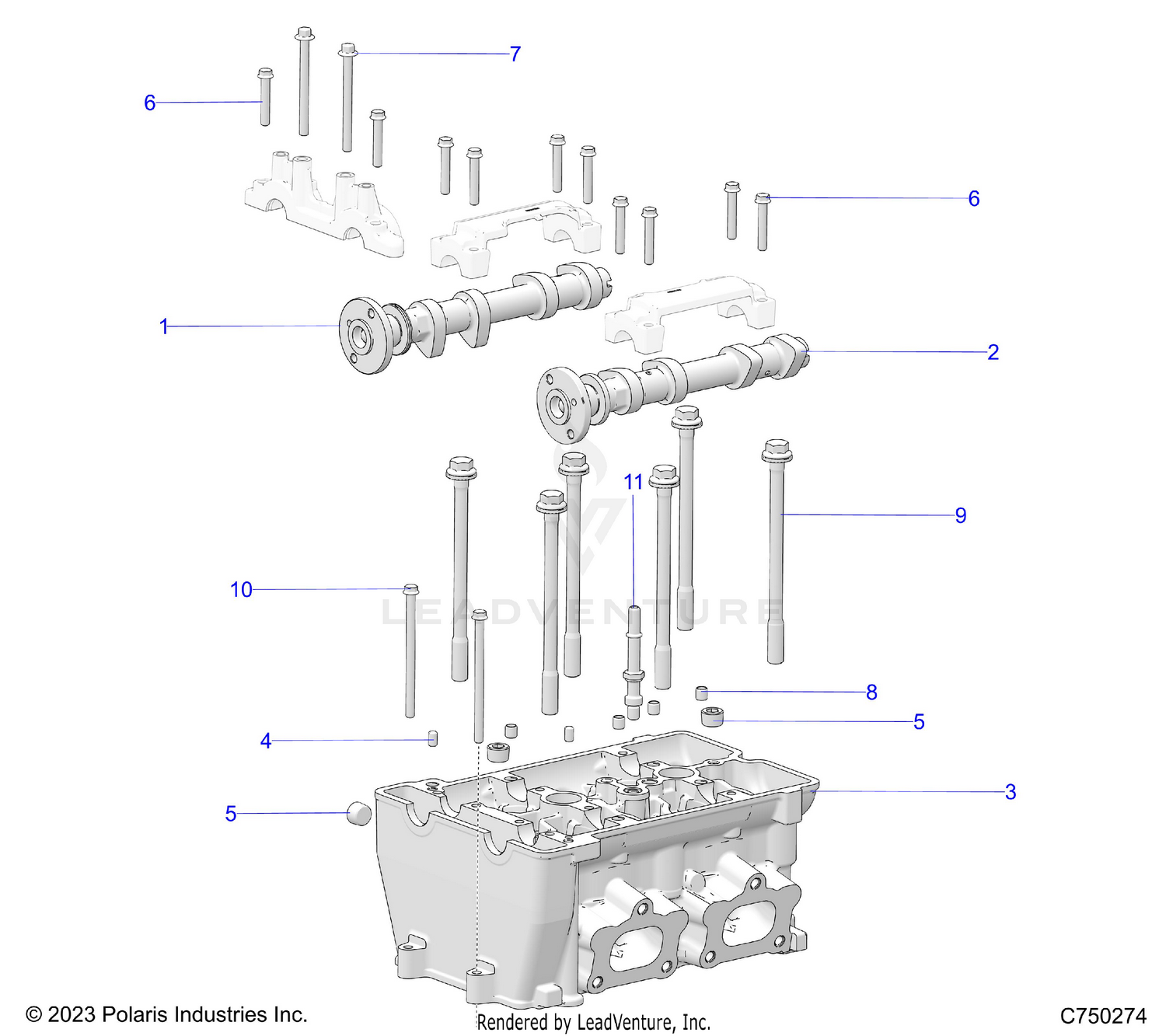 ENGINE, CYLINDER HEAD - Z26X4E92A4/B4/A6/B6 (C750274)